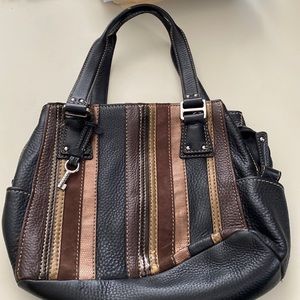 Fossil leather bag